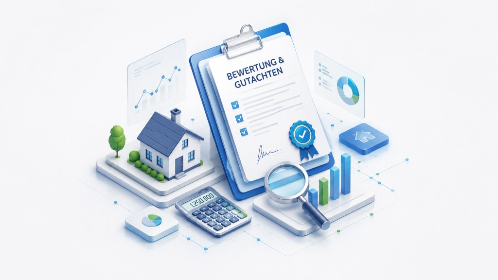 Illustration Bewertung und Gutachten